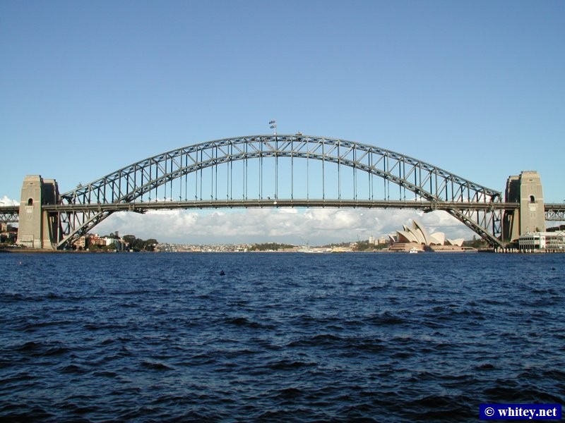 Ponte da Baía de Sydney, Sydney, Austrália.