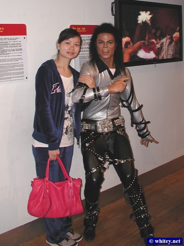 Michael Jackson, Madame Tussauds, Hong Kong. 米高積臣, 杜莎夫人蠟像館.