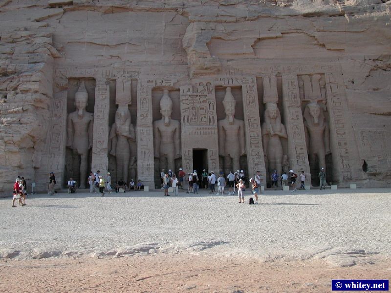 The Small Temple (the funerary complex of Nefertari), 아부 심벨 신전, 이집트.