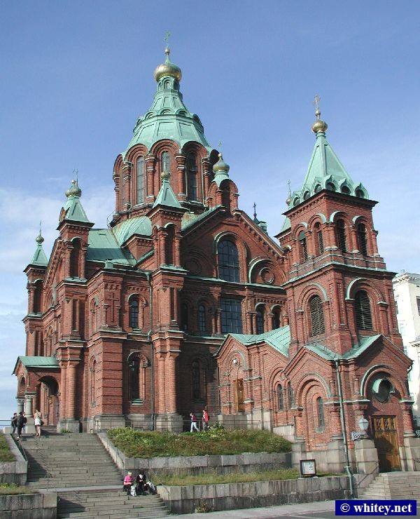 우스펜스키 성당, 헬싱키, 핀란드.