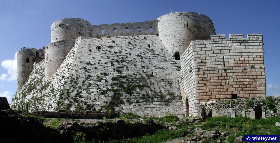 Inner Castle, Krak des Chevaliers, Syrien.
