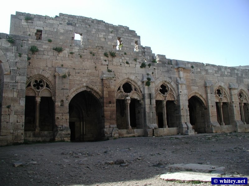 Church inside クラック・デ・シュヴァリエ, シリア.