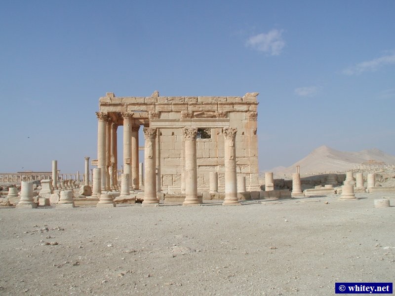 Temple of Ba’al-Shamin, Palmyra, Syrien.
